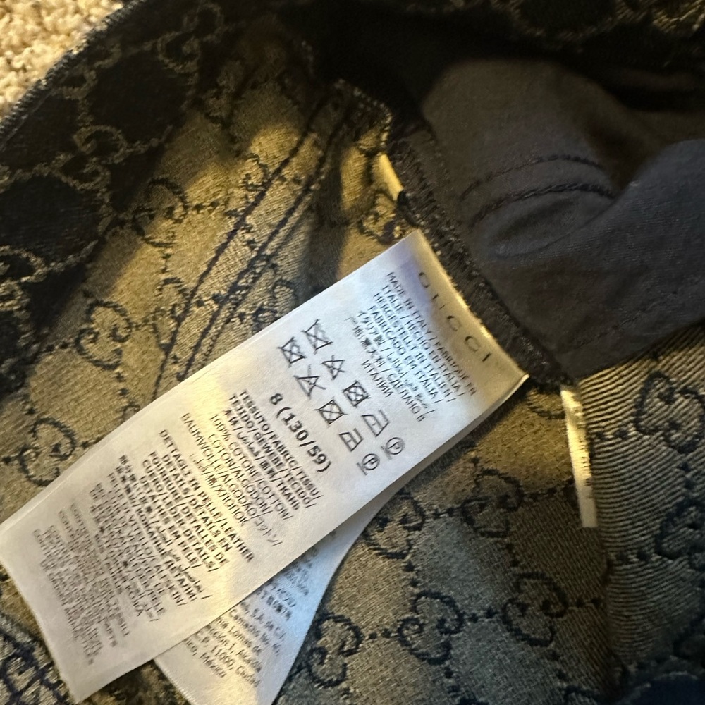 Gucci Teal Graphic Tee and Monogram Denim - Picture 4 of 7